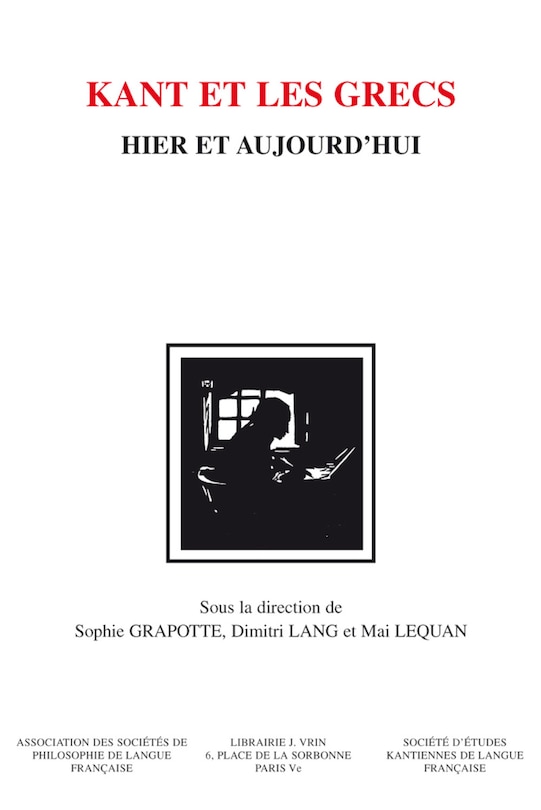 Front cover_Kant et les Grecs