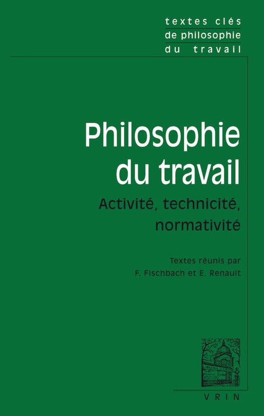 Couverture_Philosophie du travail
