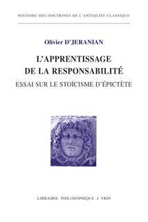 Front cover_L' apprentissage de la responsabilité