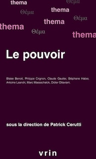 Front cover_Le pouvoir