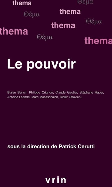 Front cover_Le pouvoir