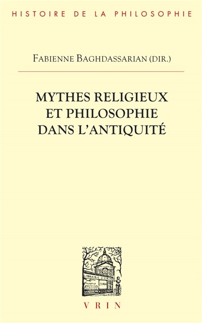 Front cover_Mythes religieux et philosophie dans l'Antiquité
