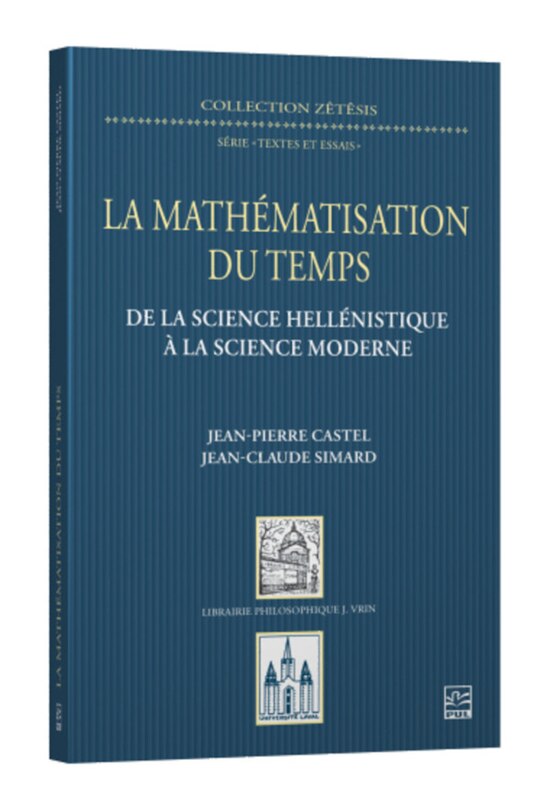 Front cover_Mathématisation du temps (La)