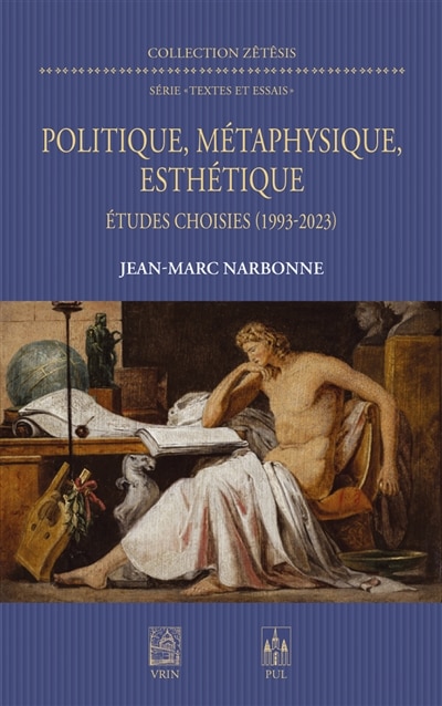 Front cover_Politique, métaphysique, esthétique