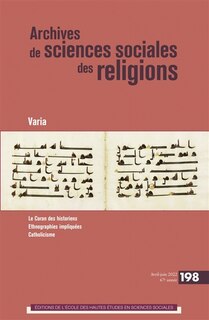 Couverture_Archives sciences sociales religions 198