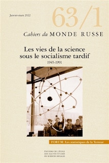 Couverture_Cahiers du monde russe 63/1