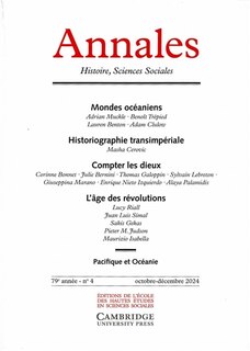 Front cover_Annales, n°4 (2024)