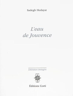 Front cover_L' eau de jouvence
