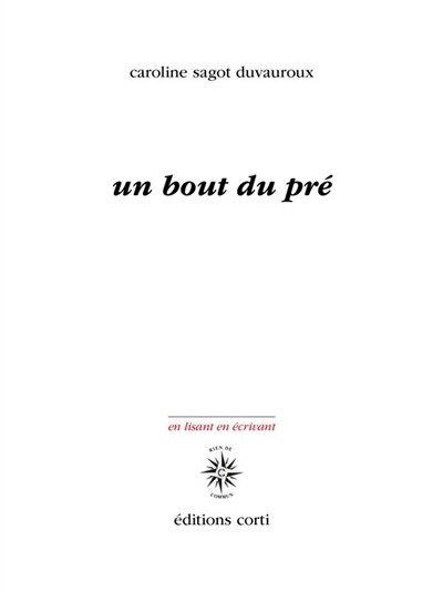 Couverture_Un bout du pré