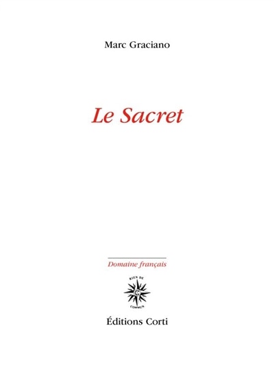 Couverture_Le sacret