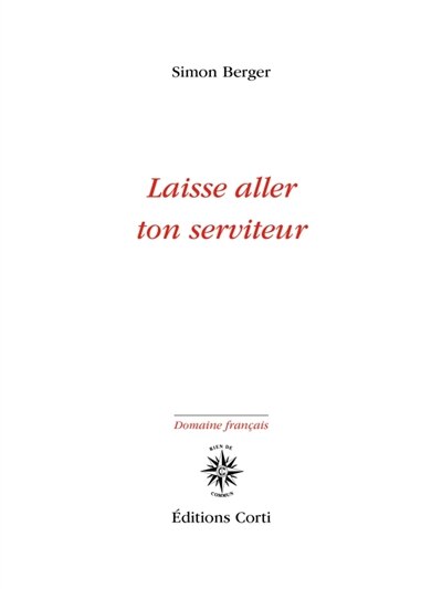Couverture_Laisse aller ton serviteur