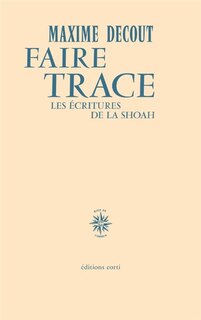 Front cover_Faire trace