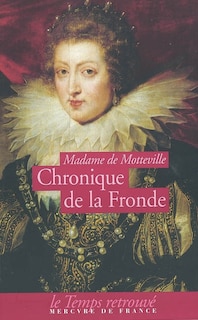 Front cover_Chronique de la Fronde