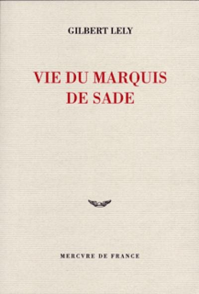 Couverture_Vie du marquis de Sade
