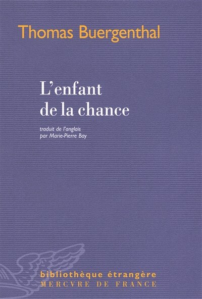 Couverture_L'enfant de la chance