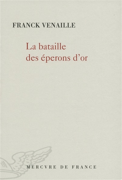 Couverture_La bataille des &eacute;perons d'or