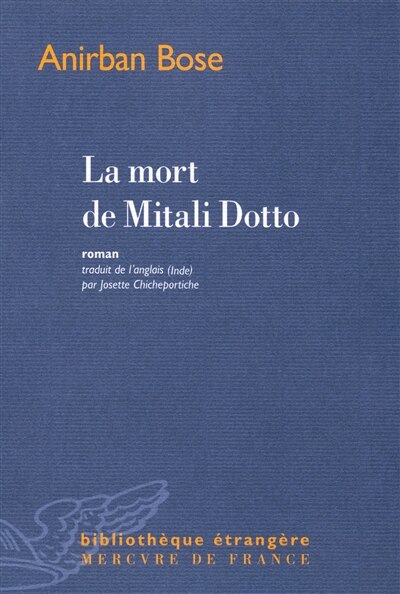 Front cover_La mort de Mitali Dotto