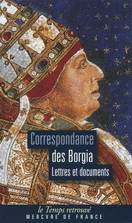 Couverture_Correspondance des Borgia
