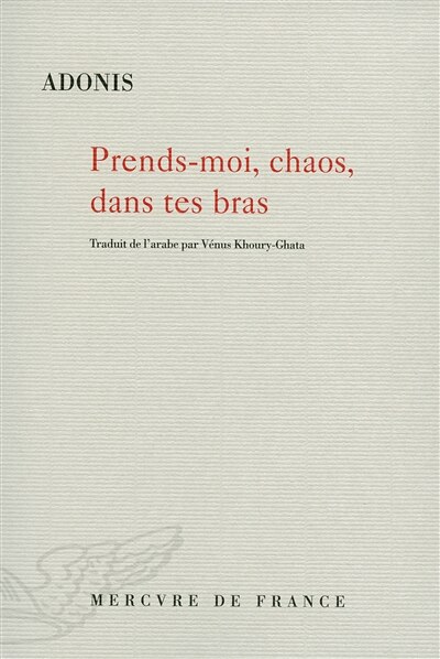 Front cover_Prends-moi, chaos, dans tes bras