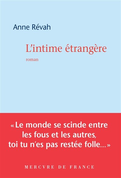 Front cover_L'intime étrangère