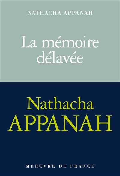 Front cover_La mémoire délavée