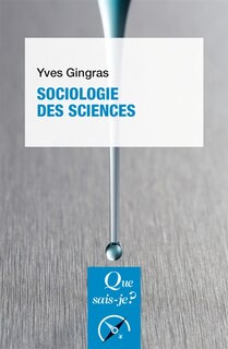 Couverture_Sociologie des sciences