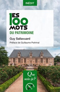 Front cover_Les 100 mots du patrimoine