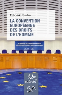 Couverture_La Convention européenne des droits de l'homme