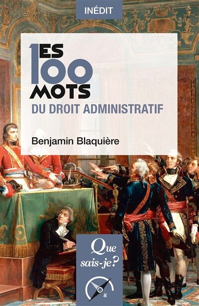 Front cover_Les 100 mots du droit administratif