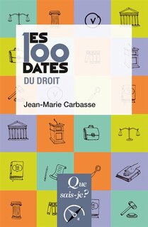 Front cover_Les 100 dates du droit