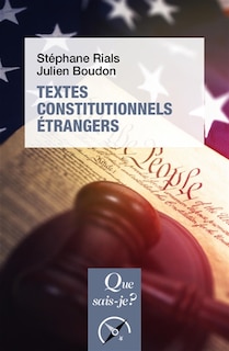 Front cover_Textes constitutionnels étrangers