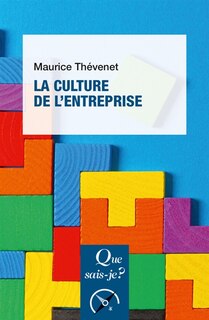 Front cover_La culture de l'entreprise