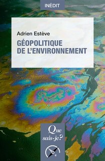 Front cover_G&eacute;opolitique de l'environnement