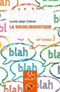 Front cover_La sociolinguistique
