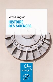 Front cover_Histoire des sciences