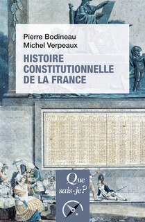 Front cover_Histoire constitutionnelle de la France