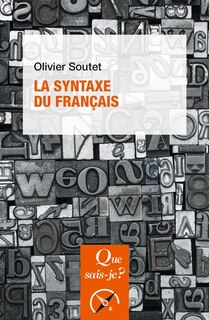 Couverture_La syntaxe du français