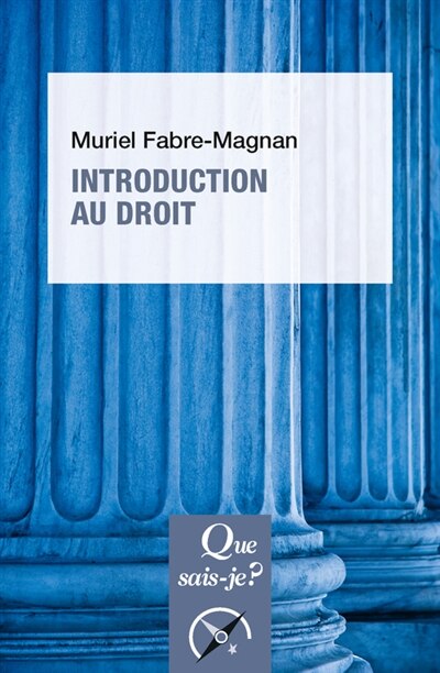 Front cover_Introduction au droit