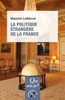 Front cover_La politique étrangère de la France