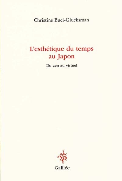 Couverture_L' esthétique du temps au Japon