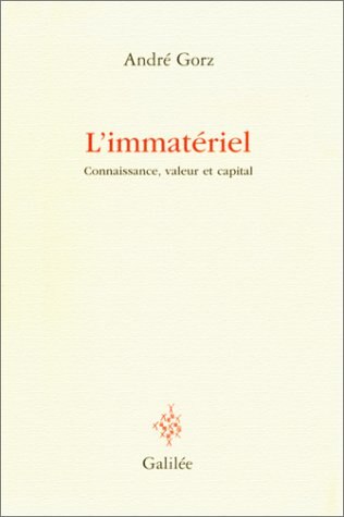 Couverture_L'immatériel : variation sur le thème de la production de soi
