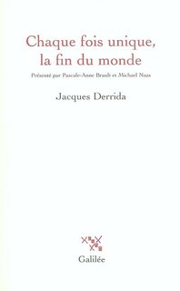 Front cover_Chaque fois unique, la fin du monde