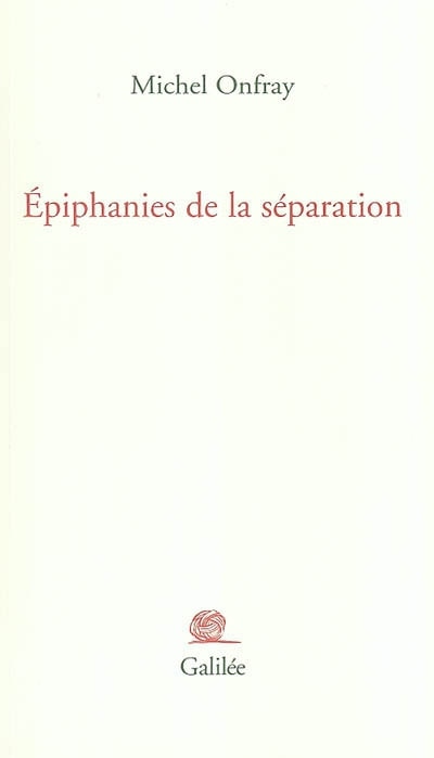 Couverture_Epiphanies de la séparation : la peinture de Gilles Aillaud