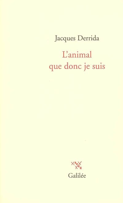 Front cover_L' animal que donc je suis