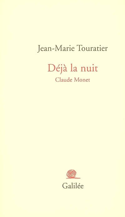 Couverture_Déjà la nuit : Claude Monet