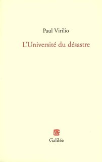 Front cover_L'université du désastre