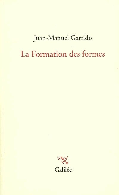Couverture_La formation des formes
