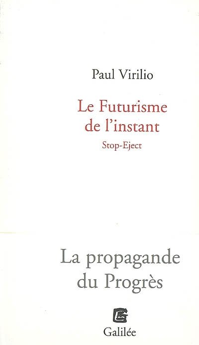 Couverture_Le futurisme de l'instant : stop-eject