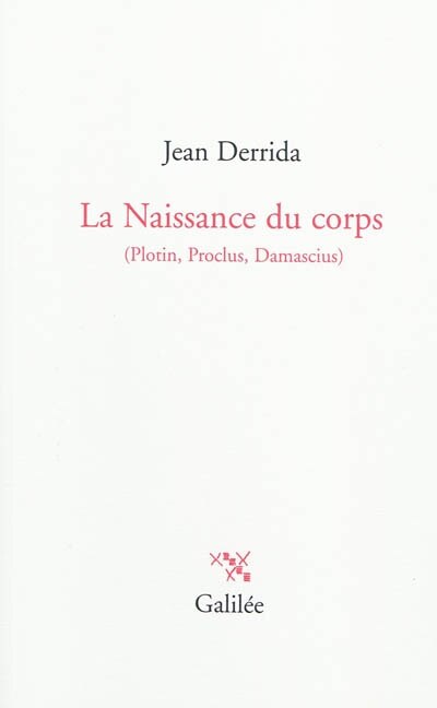 Couverture_La naissance du corps