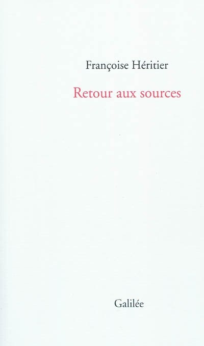 Front cover_Retour aux sources